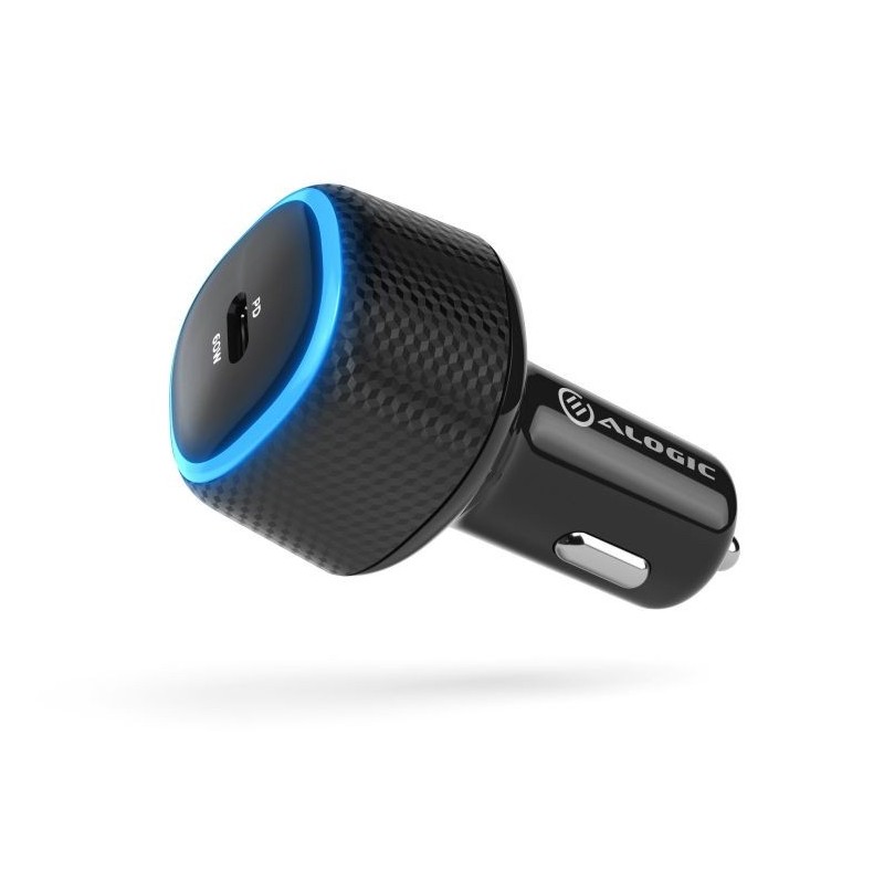 Alogic Rapid USB-C Car Charger - 60W Power Delivery