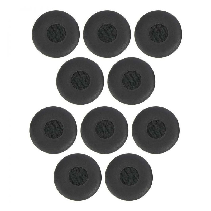 Jabra Leatherette Ear Cushions for Evolve 20 30 40 65 Headsets Pack of 10