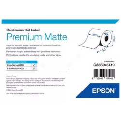 Epson Original Continous label roll matt Premium 102mm x 35m (C33S045419)