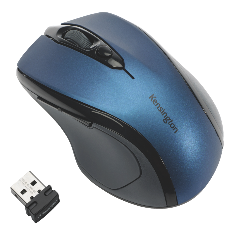 Kensington K72421WW Pro Fit Wireless Mid-Size Mouse Blue