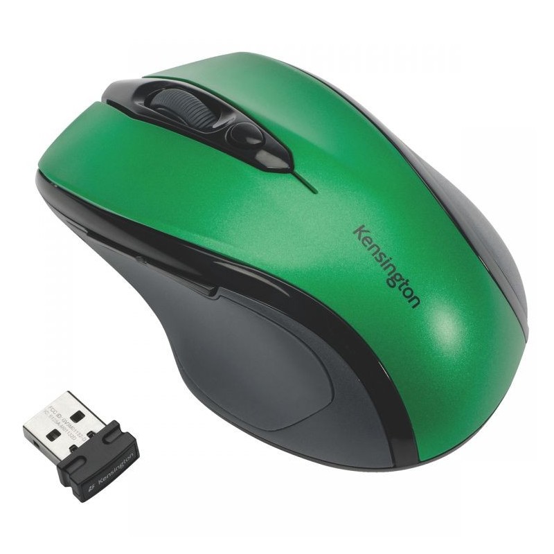 Kensington K72424WW Pro Fit Wireless Mid-Size Mouse Green