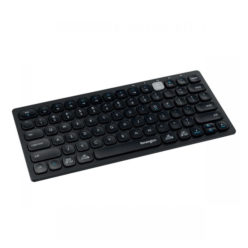 Kensington K75502UK Black Multi-Device Dual Wireless Compact Keyboard