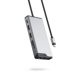 Alogic DV3 12-in-1 USB-C Dual Display Mini Dock