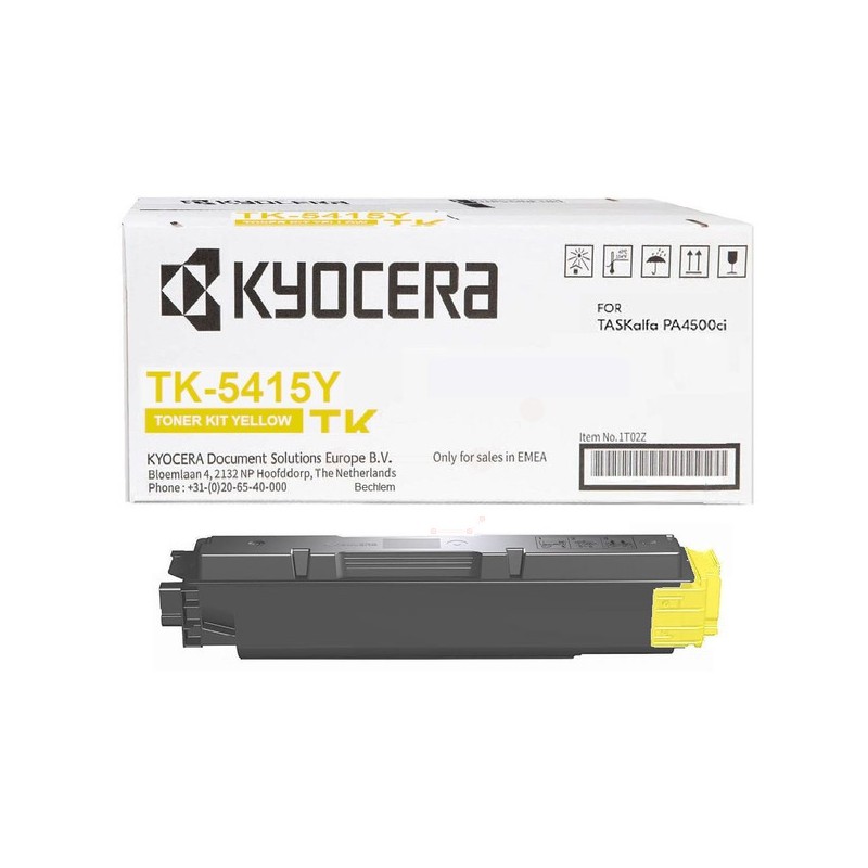 Kyocera  (TK-5415 Y) Original Toner-kit yellow (1T02Z7ANL0) 5-7 day delivery