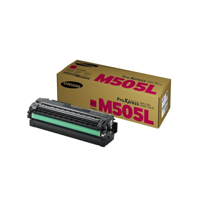 Samsung  (CLT-M505L) Original Toner cartridge magenta (SU302A)