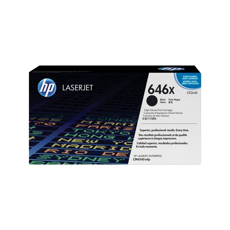 HP  (646X) Original Toner cartridge black (CE264X)