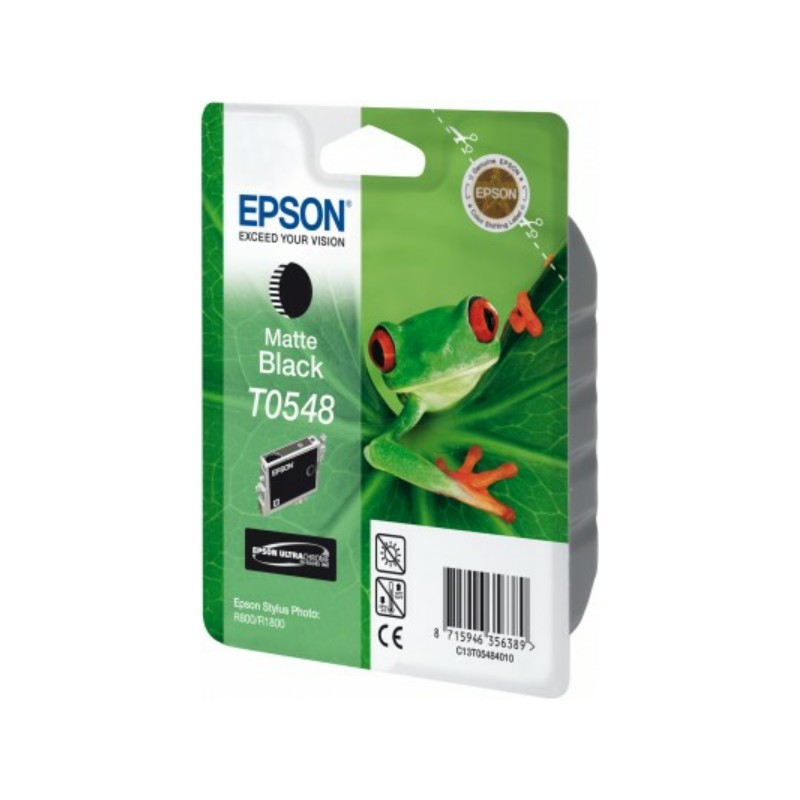 Epson  (T0548) Original Ink cartridge black matt (C13T05484010)