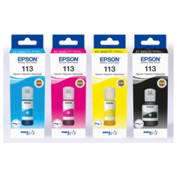 Epson  (113) Original Ink bottle multi pack Bk,C,M,Y (C13T06B640)
