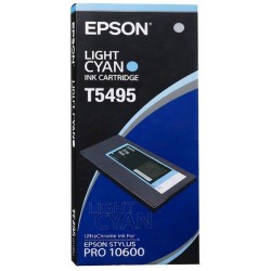 Epson  (T5495) Original Ink cartridge bright cyan (C13T549500)