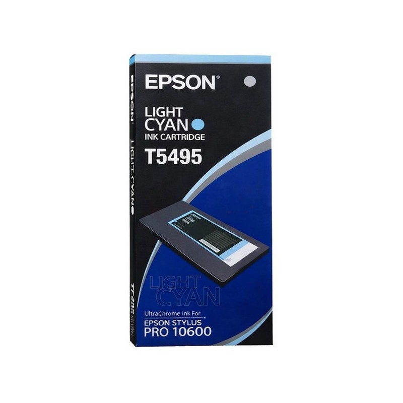 Epson  (T5495) Original Ink cartridge bright cyan (C13T549500)