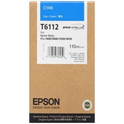 Epson  (T6112) Original Ink cartridge cyan (C13T611200)