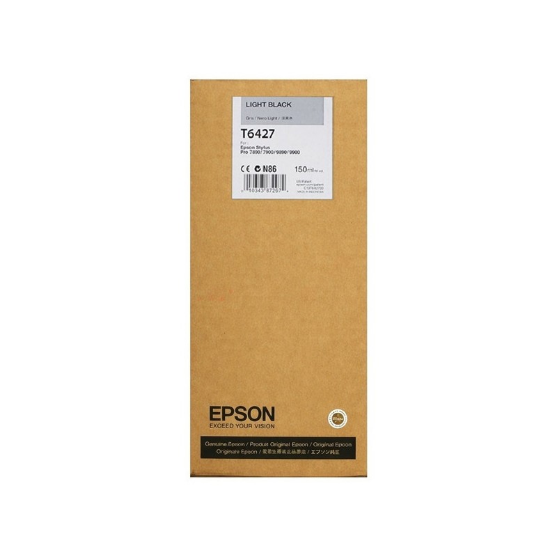 Epson  (T6427) Original Ink cartridge bright black (C13T642700)