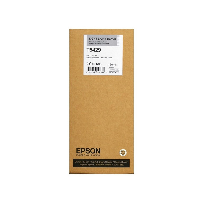 Epson  (T6429) Original Ink cartridge gray (C13T642900)