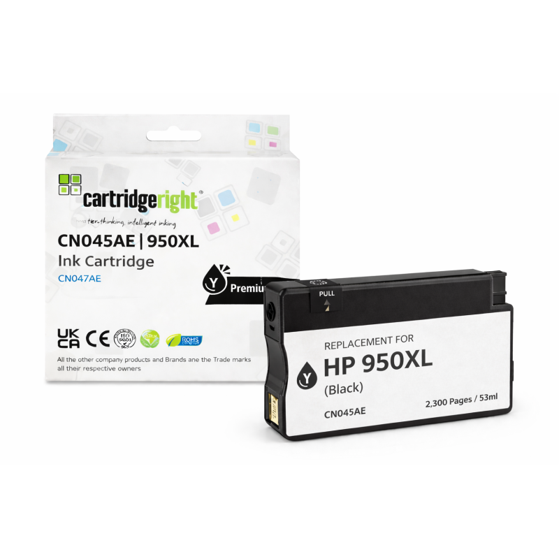 HP (950XL) Compatible Ink cartridge black (CN045AE)