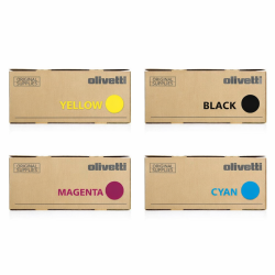 Multipack Olivetti Original Developer black (B1170),(B1171),(B1172),(B1173)