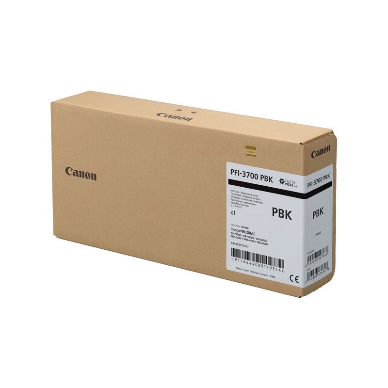 Canon  (PFI-3700 PBK) Original Ink cartridge foto black (6444C001)