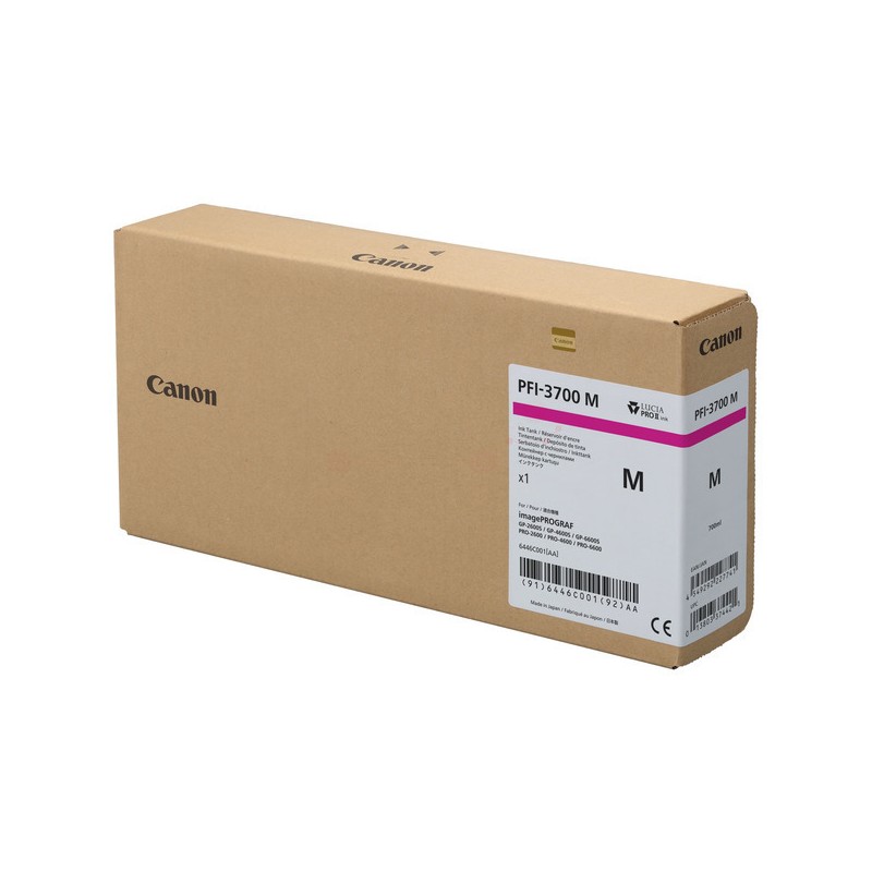 Canon  (PFI-3700 M) Original Ink cartridge magenta (6446C001)