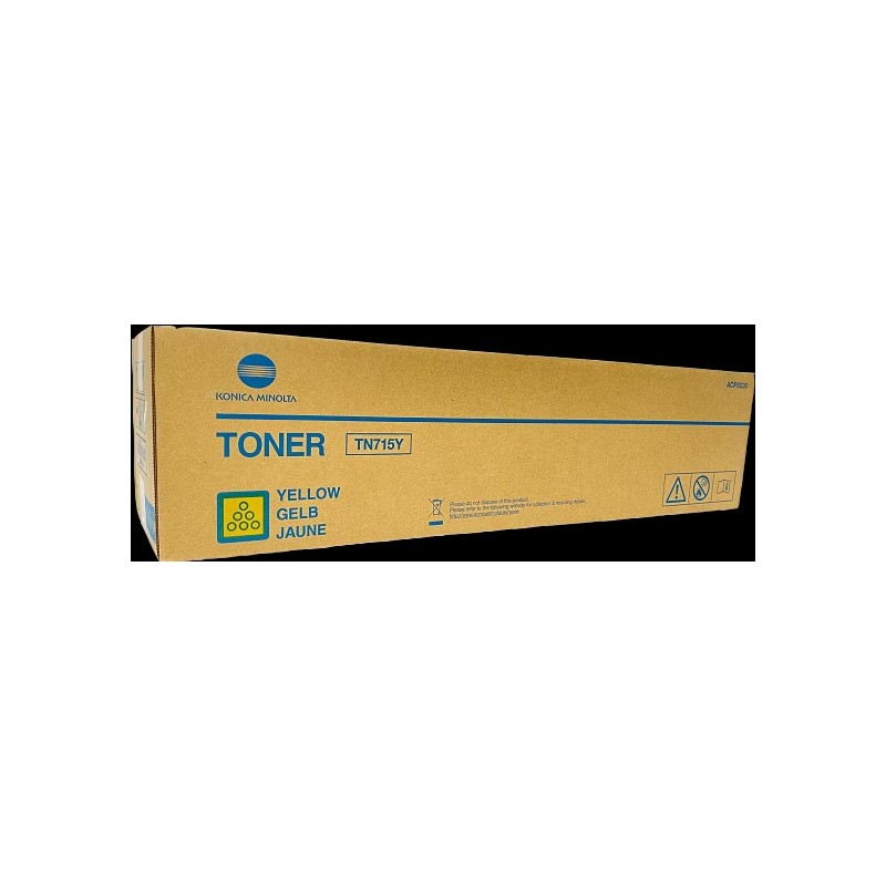 Konica Minolta  (TN-715 Y) Original Toner yellow (ACP8250)