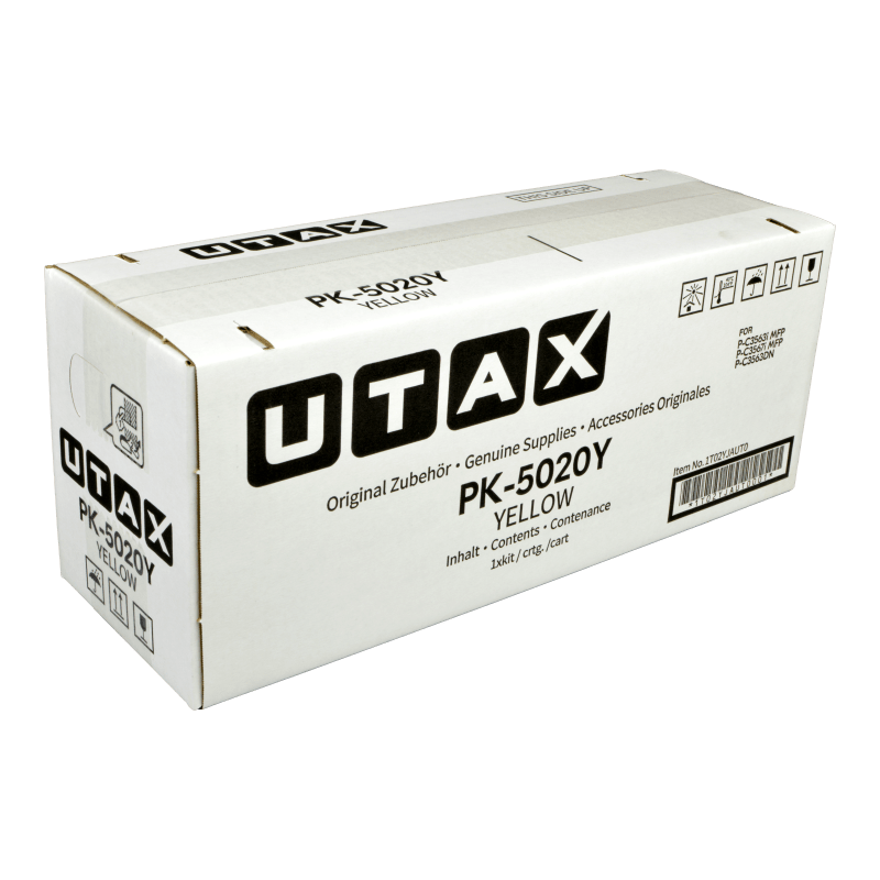 Utax (PK-5020 Y) Original Toner-Kit Yellow (1T02YJAUT0)