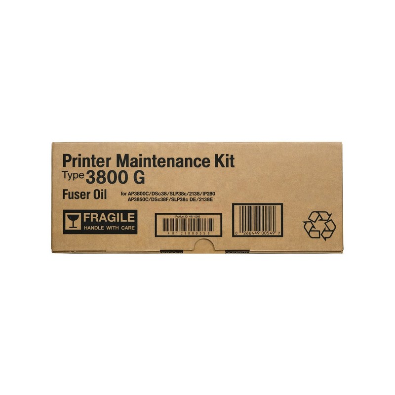 Lanier Original Fuser oil (400549)