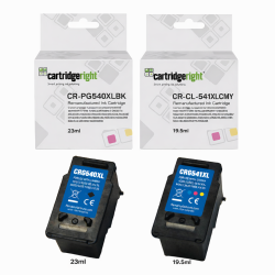 Canon  (PG-540XL CL 541XL) Compatible Cartridge Multi Pack Black + Color