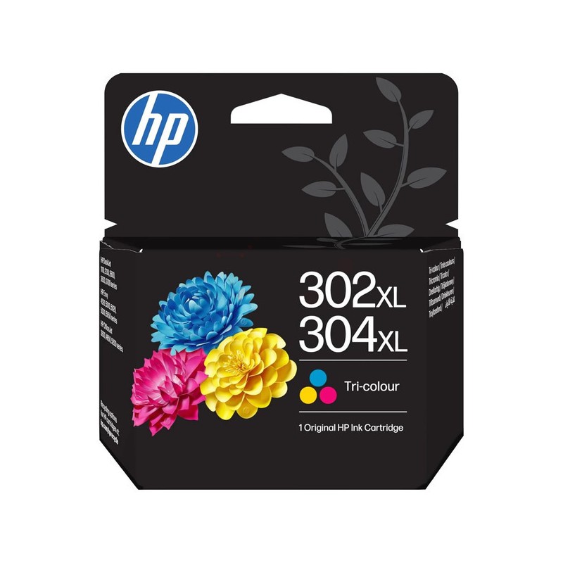 HP  (302XL/304XL) Original Printhead cartridge color high-capacity (B7RT8AE)