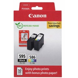 Canon  (PG-595/CL-586) Original Ink cartridge multi pack black + color (7171C004)