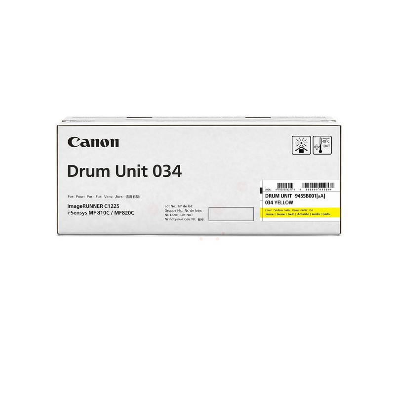 Canon  (034) Original Drum kit yellow (9455B001)