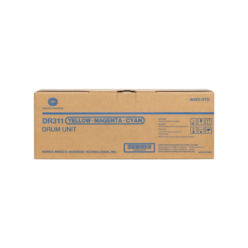 Konica Minolta  (DR-311 C) Original Drum kit color (A0XV0TD)