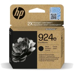 HP  (924E) Original Ink cartridge Black EvoMore (4K0V0NE)