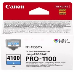 Canon  (PFI-4100 C) Original Ink cartridge cyan (6778C001)