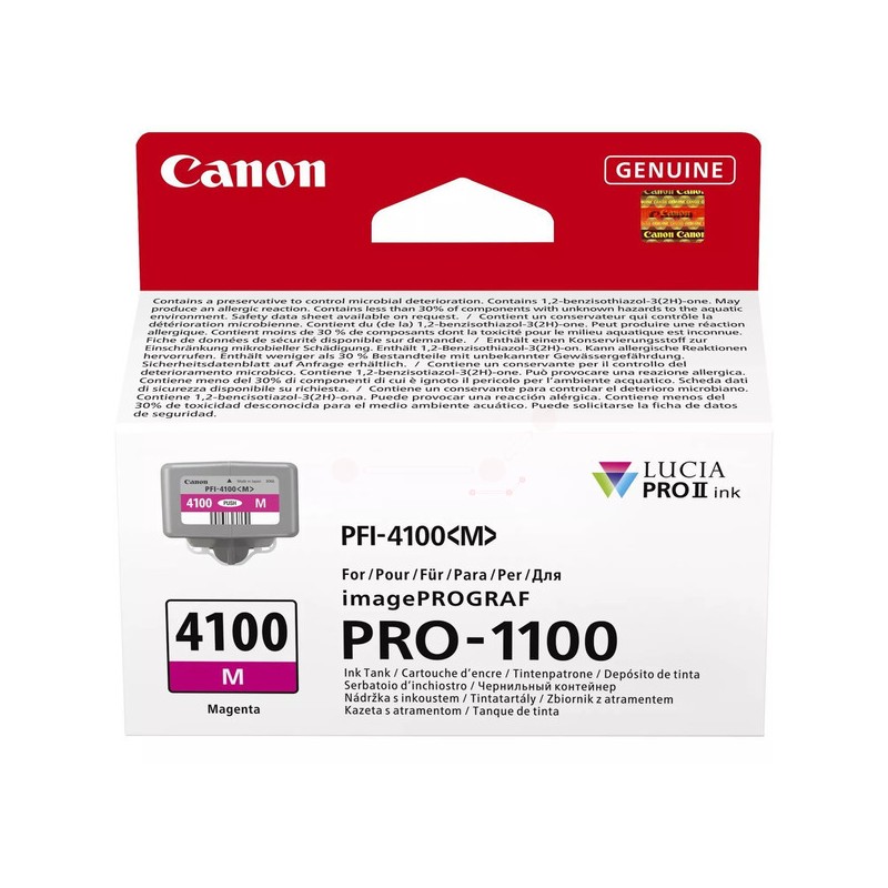 Canon  (PFI-4100 M) Original Ink cartridge magenta (6779C001)