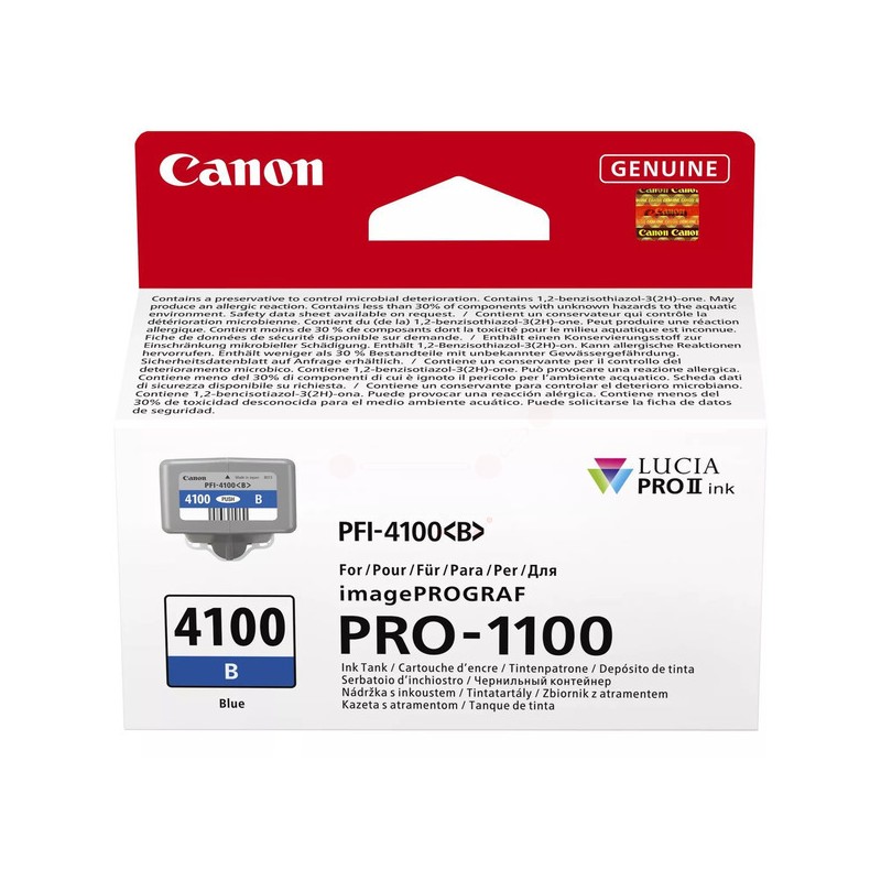 Canon  (PFI-4100 B) Original Ink cartridge blue (6786C001)