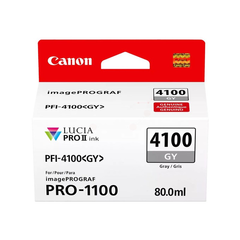 Canon  (PFI-4100 GY) Original Ink cartridge gray (6783C001)