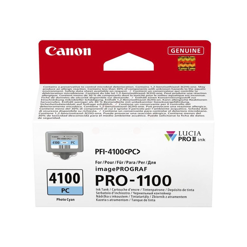Canon  (PFI-4100 PC) Original Ink cartridge light cyan (6781C001)