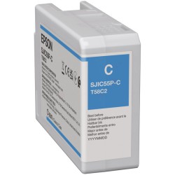 Epson  (SJI-C-55-C) Original Ink cartridge cyan (C13T58C240)