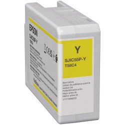 Epson  (SJI-C-55-Y) Original Ink cartridge yellow (C13T58C440)