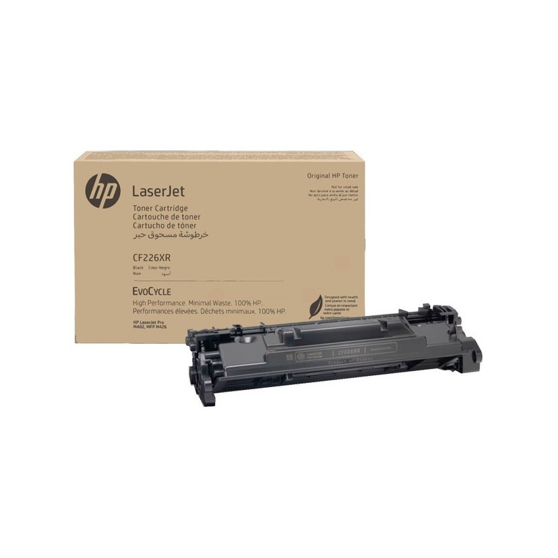 HP  (26X) Original Toner cartridge recycled Evocycle (CF226XR)