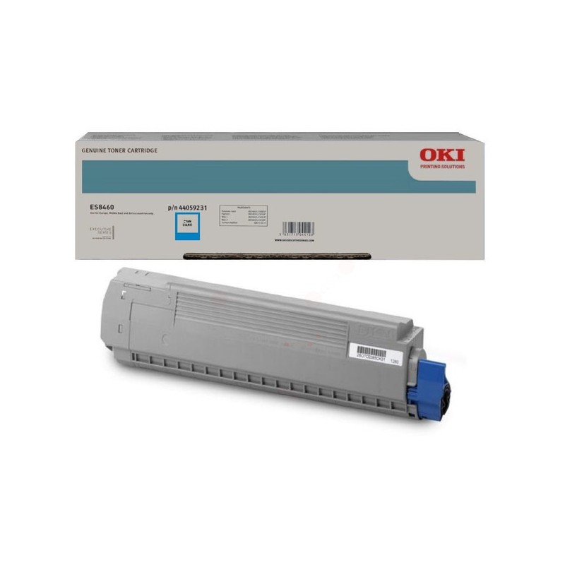 OKI Original Toner cyan (44059231)