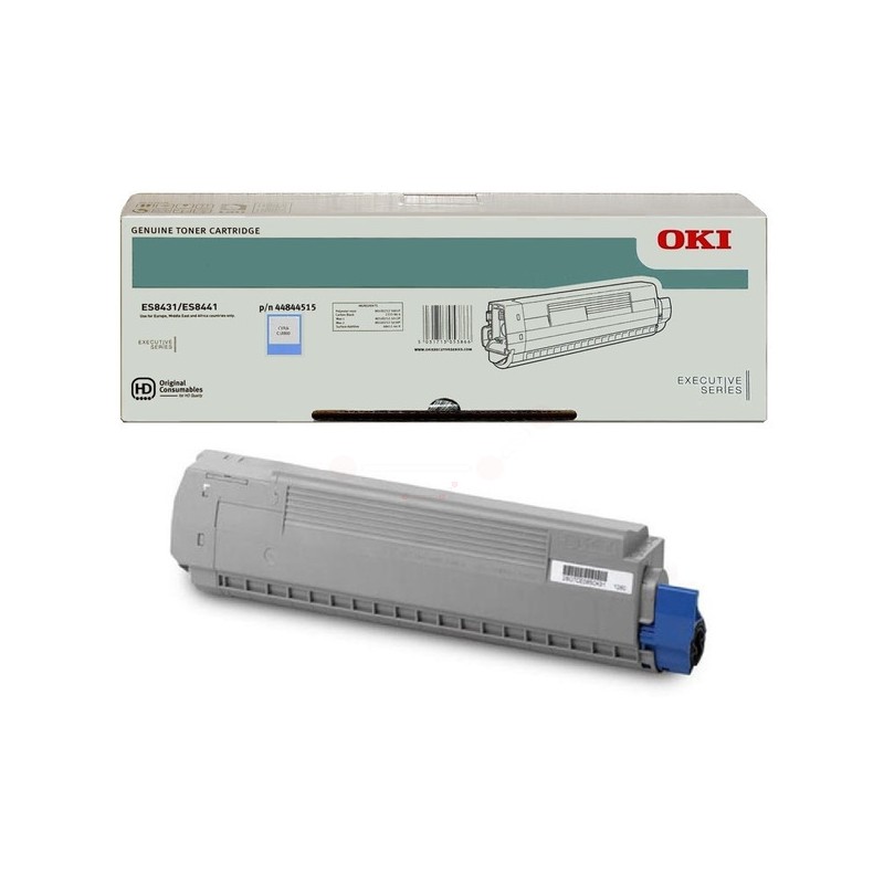 OKI Original Toner-kit cyan (44844515)