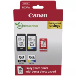 Canon  (PG-545 CL 546) Original Printhead cartridge multi pack black + color (8287B008)