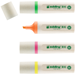 edding 24-4 S EcoLine highlighter set Pack of 4
