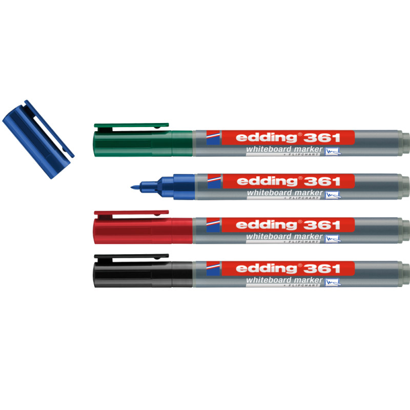 edding 361 whiteboard marker Pack of 4