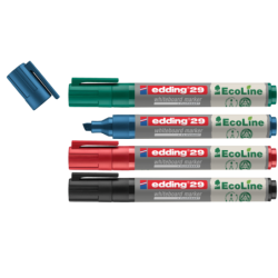 edding 29-4 S Ecoline whiteboard marker A5 Pack of 4