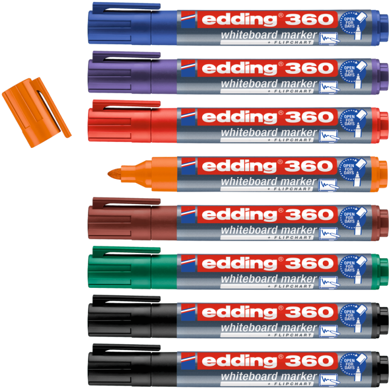 edding 360 whiteboard marker Pack of 8
