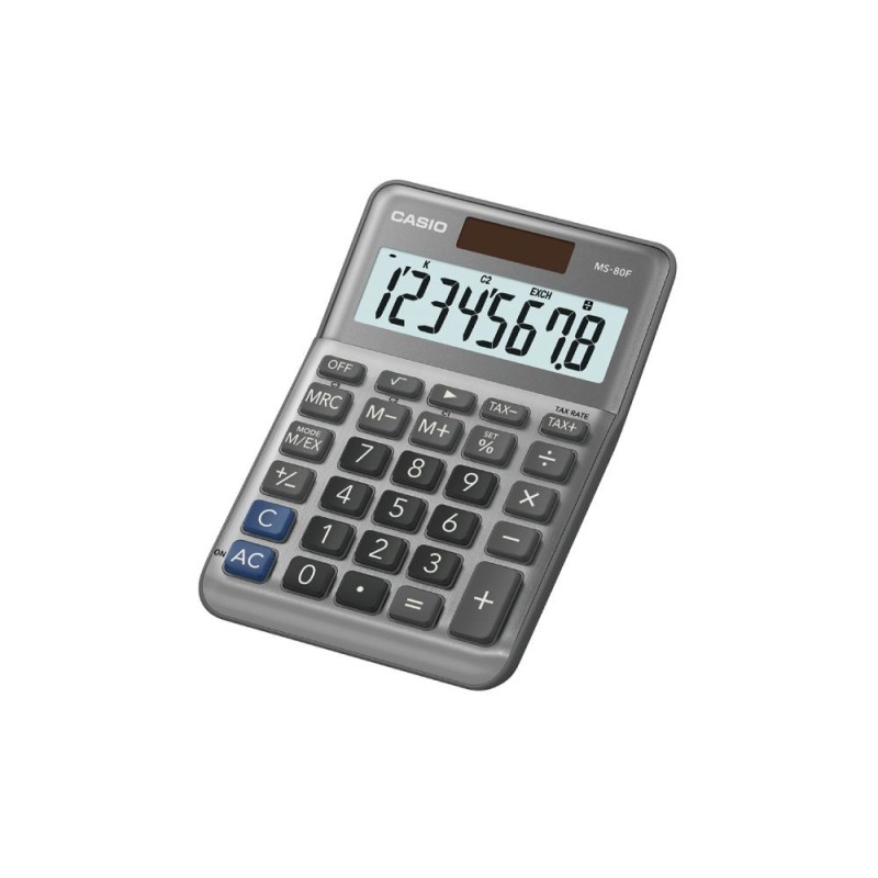 Casio MS-80F 8 Digit Desk Calculator