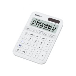 Casio MS-20YC Small Desk Calculator White