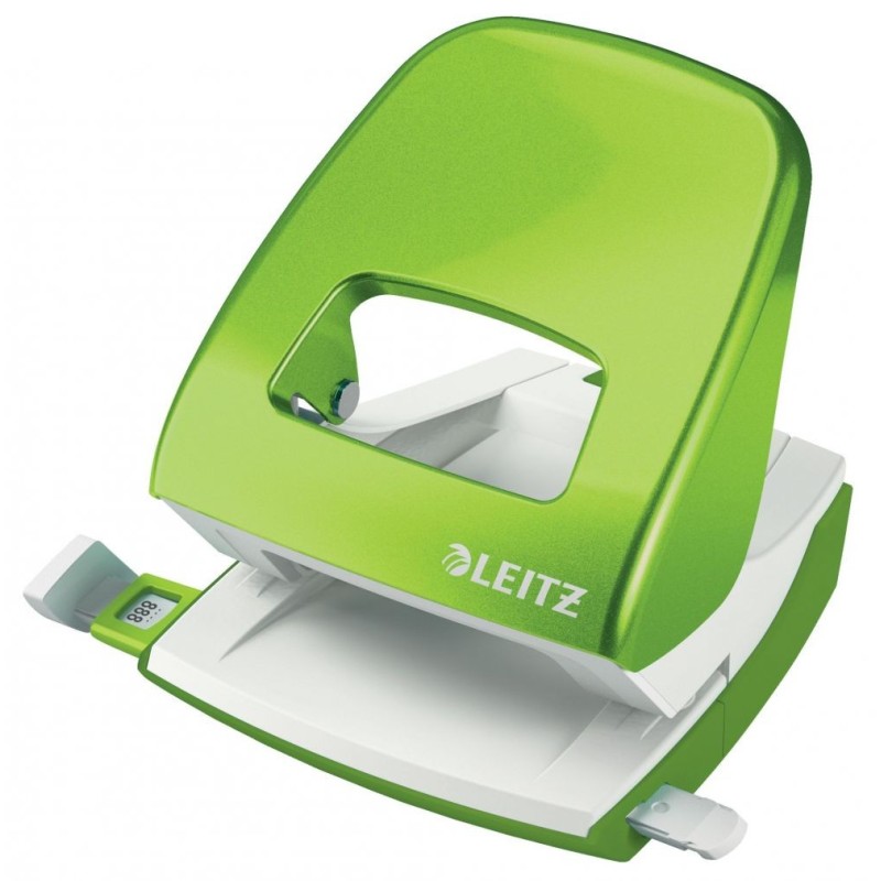 Leitz 50081054 NeXXt WOW Metal Office Hole Punch green