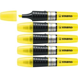 STABILO LUMINATOR Highlighter Pack of 5 Yellow