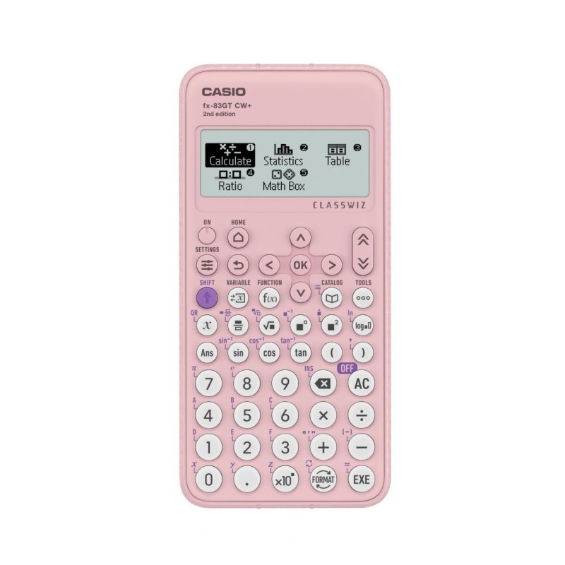 Casio FX-83GTCW+ Scientific Calculator Pink